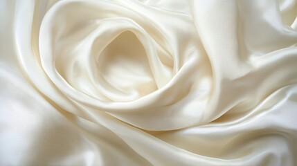 white satin fabric