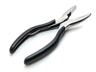Obraz premium Pliers on a white background. Close-up. Isolated