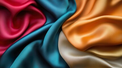 silk fabric background