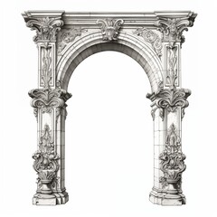 Fototapeta premium Renaissance Arch