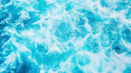 Obraz premium Abstract Blue Water Texture, ocean, water