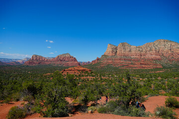 Sedona, Arizona, Landscape, USA, Rocks, Mountains