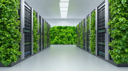 Eco-friendly data centers dedicated to sustainability in every aspect of their operations.