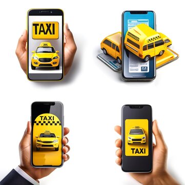 on line taxi logo selection