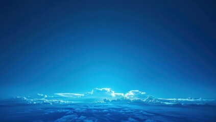 Fototapeta premium Sky View Above the Clouds