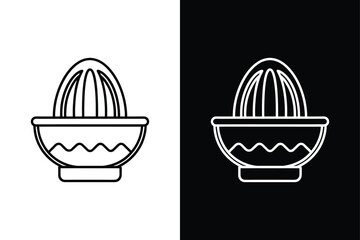 Egg Slicer Icon Style vector on White Background ,Vector Art Illustration on white background.