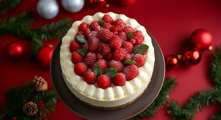 ベリーたっぷり/クリスマスケーキ