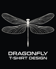 Dragon Fly Vector T Shirt Design © T-Vectors