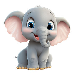 3d elephant with a sign © GFX Studio