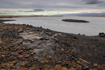Landscape with a fjord, Snaefellsnes, Iceland