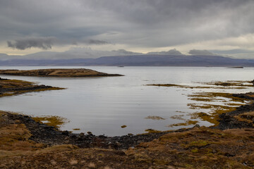 Landscape with a fjord, Snaefellsnes, Iceland