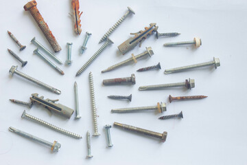 Screws and Nails 1
Several screws and nails on a white background