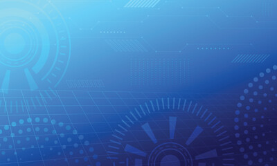 Abstract background modern digital futuristic technology blue gradient
