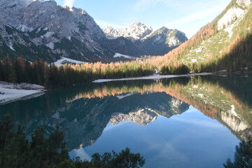 See in den Dolomiten