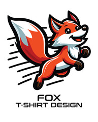 Fox Vector T Shirt Design
