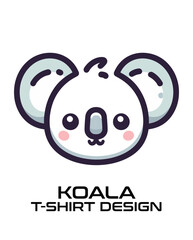 Koala Vector T Shirt Design