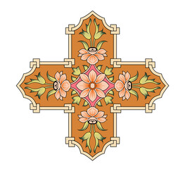 ornamental round lace ornament