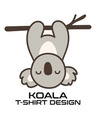 Koala Vector T Shirt Design