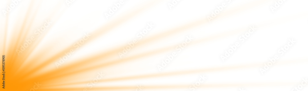 Poster abstract golden light, sparkling flashes sun with golden glow on transparent background png. vector 