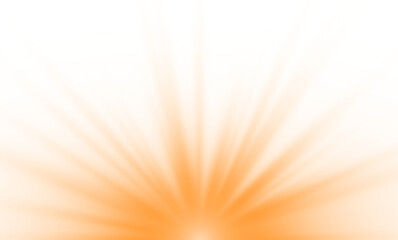Obraz premium light flash effect with rays of light and magic sparks on transparent background in PNG format.