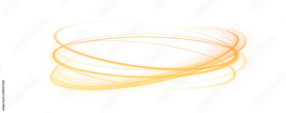 Aufkleber vector png white abstract background with yellow gold glow, blurred light lines, waves. bright spark