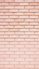 Fototapeta premium Pink brick wall with a pink brick wall