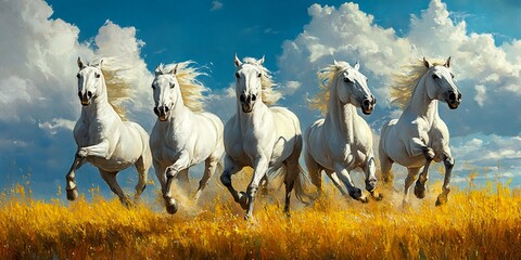 horses art