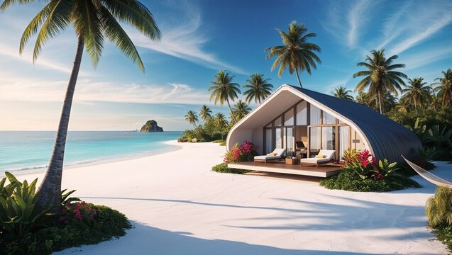 Bungalow Meers Paradies