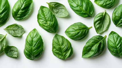 Obraz premium basil leaves