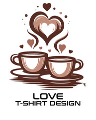 Love Vector T shirt Design