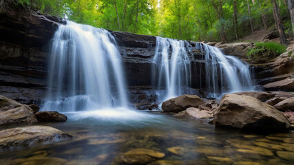 Fototapeta premium natural scenery wallpaper background