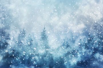 Obraz premium blue christmas background