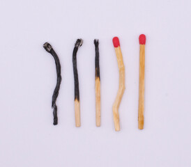 matches in different form and shape
