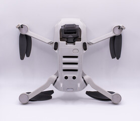 Drone on white background