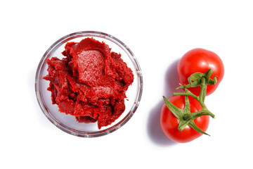 tomato paste with tomatoes