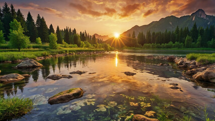 natural scenery wallpaper background.