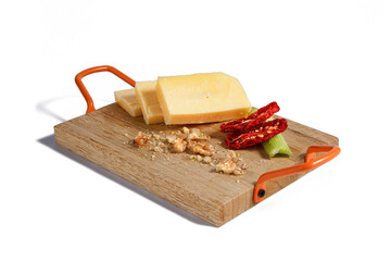 cheese on a plate