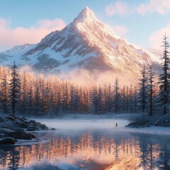 winter nature view
