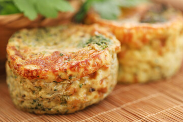 Vegetable egg muffin