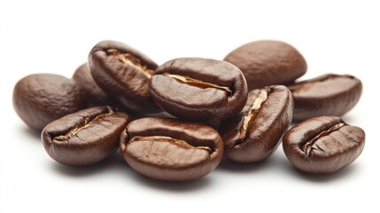 Obraz premium Roasted Coffee Beans: Aromatic and Rich