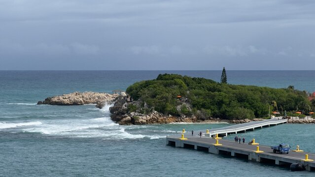 Labadee, a resort on the north shore of Haiti