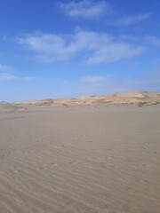 sand dunes in the desert
