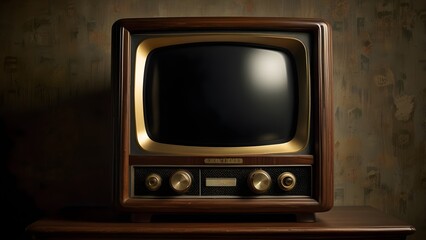 Vintage tv set