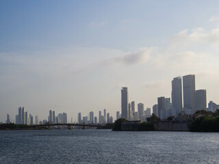 Fototapeta premium Skyline of Cartagena, Colombia
