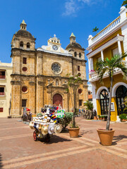 Fototapeta premium Santuario de San Pedro Claver, Cartagena, Colombia