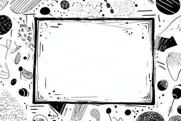 Obraz premium Invitation template