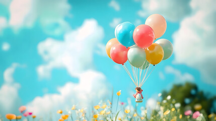 1 june international childrens day background. happy Children day greeting card. kids day poster