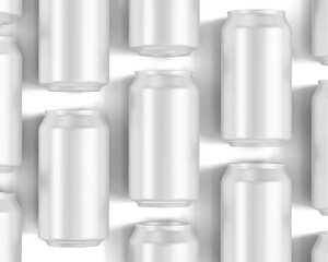 Soda Can Mockup for Elegant and Versatile Product Presentation