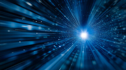 an image a futuristic visual light and bright white colors and blue shades optical growth and innovation containing shades of blue computer computers light very much li