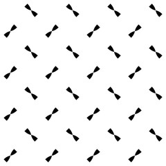 Seamless pattern with geometric motifs in black and white